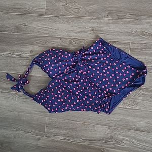 Aquarose One Piece Halter Swim Suit